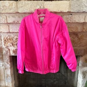 a new day Bright Pink Women's Raincoat